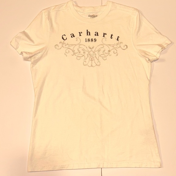 Carhartt Women’s Medium Cotton T-Shirt - Like New Condition - Picture 2 of 4